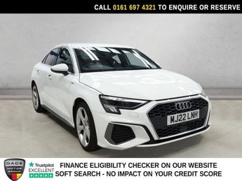 Audi A3 1.0 TFSI 30 S line Saloon 4dr Petrol Manual Euro 6 (s/s) (110 ps