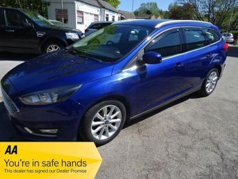 FORD FOCUS 1.0T EcoBoost Titanium Estate 5dr Petrol Auto Euro 6 (s/s) (125 