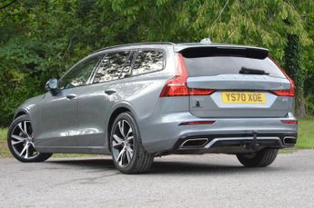 VOLVO V60 2.0 B3 MHEV R-Design Estate 5dr Petrol Hybrid Auto Euro 6 (s/s) 