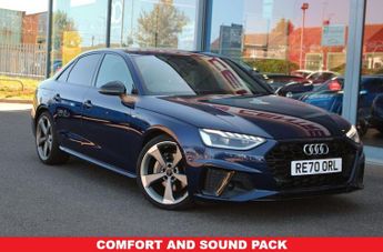 Audi A4 2.0 TFSI 40 Black Edition Saloon 4dr Petrol S Tronic Euro 6 (s/s