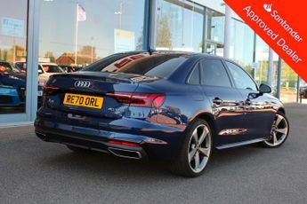 AUDI A4 2.0 TFSI 40 Black Edition Saloon 4dr Petrol S Tronic Euro 6 (s/s