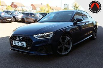 AUDI A4 2.0 TFSI 40 Black Edition Saloon 4dr Petrol S Tronic Euro 6 (s/s