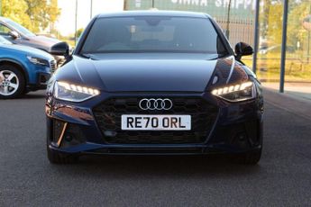 AUDI A4 2.0 TFSI 40 Black Edition Saloon 4dr Petrol S Tronic Euro 6 (s/s
