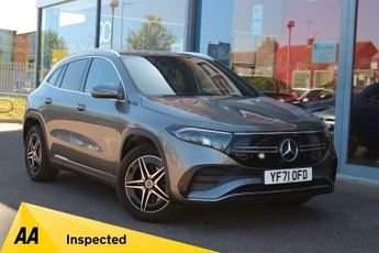 MERCEDES-BENZ EQA EQA 350 66.5kWh AMG Line SUV 5dr Electric Auto 4MATIC (292 ps)