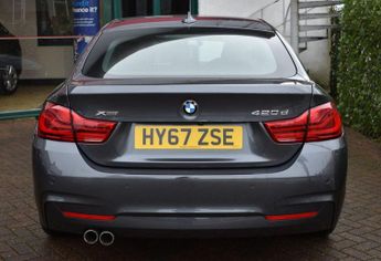 BMW 4 SERIES GRAN COUPE 420d M-SPORT X-DRIVE 8-SPEED AUTO 187 BHP (EURO 6)