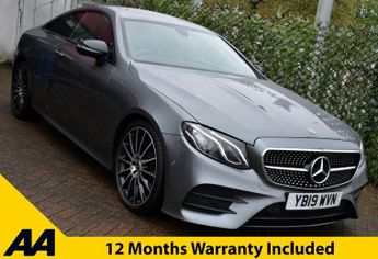 MERCEDES-BENZ E-CLASS E220d AMG LINE COUPE 9G-TRONIC+ AUTO 191 BHP (EURO 6)