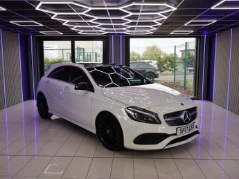 Mercedes A Class 1.5 A180d AMG Line (Premium Plus) Hatchback 5dr Diesel Manual Eu