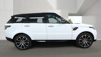 LAND ROVER RANGE ROVER SPORT 2.0 P400e 13.1kWh HSE Silver SUV 5dr Petrol Plug-in Hybrid Auto 