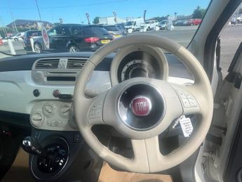 FIAT 500 1.2 Lounge Hatchback 3dr Petrol Dualogic Euro 6 (s/s) (69 bhp)