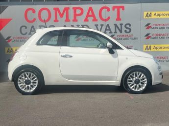 FIAT 500 1.2 Lounge Hatchback 3dr Petrol Dualogic Euro 6 (s/s) (69 bhp)