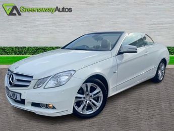 MERCEDES-BENZ E-CLASS 1.8 E200 CGI BlueEfficiency SE Cabriolet 2dr Petrol Tiptronic Eu