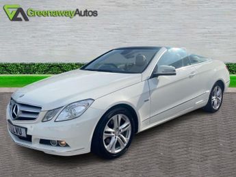 MERCEDES-BENZ E-CLASS 1.8 E200 CGI BlueEfficiency SE Cabriolet 2dr Petrol Tiptronic Eu