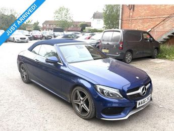 Mercedes C Class 2.1 C220d AMG Line (Premium Plus) Cabriolet 2dr Diesel G-Tronic+