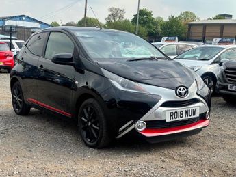 Toyota AYGO 1.0 VVT-i x-press Hatchback 5 Door Petrol Manual Black Euro 6 