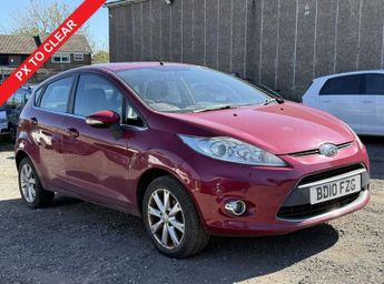 Ford Fiesta 1.4 TDCi Zetec Hatchback 5 Door Diesel Manual Red 