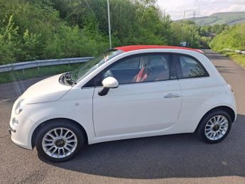 FIAT 500C 1.2 Lounge Convertible 2dr Petrol Manual Euro 5 (69 bhp)