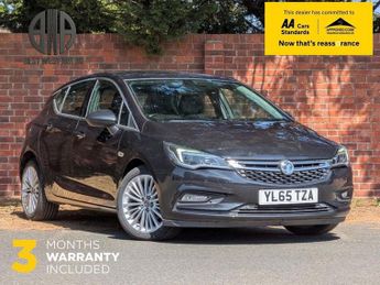 Vauxhall Astra 1.4i Turbo Elite Nav Hatchback 5dr Petrol Manual Euro 6 (150 ps)