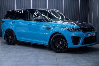 Land Rover Range Rover Sport 5.0 P575 V8 SVR SUV 5dr Petrol Auto 4WD Euro 6 (s/s) (575 ps)