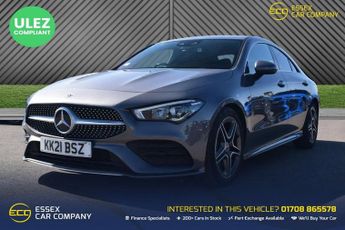 Mercedes CLA 1.3 CLA200 AMG Line (Premium 2) Coupe 4dr Petrol 7G-DCT Euro 6 (