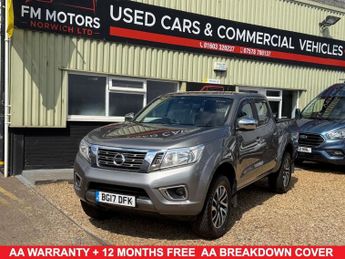 Nissan Navara 2.3 dCi Acenta+ Pickup Double Cab 4dr Diesel Manual 4WD Euro 6 (