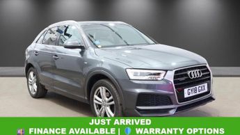Audi Q3 2.0 TFSI S line Edition SUV 5dr Petrol S Tronic quattro Euro 6 (
