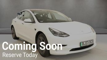 TESLA Model 3 Saloon 4dr Electric Auto RWD (241 bhp)