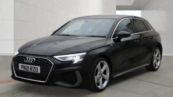 Audi A3 1.5 TFSI 35 S line Sportback 5dr Petrol S Tronic Euro 6 (s/s) (1