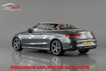 MERCEDES-BENZ C-CLASS 2.0 C200 AMG Line Cabriolet 2dr Petrol G-Tronic+ Euro 6 (s/s) (1