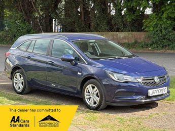 Vauxhall Astra 1.4i Turbo Design Sports Tourer 5dr Petrol Manual Euro 6 (125 ps