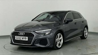 AUDI A3 1.5 TFSI 35 S line Sportback 5dr Petrol S Tronic Euro 6 (s/s) (1