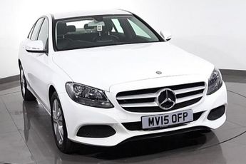 MERCEDES-BENZ C-CLASS 2.0 C200 SE Saloon 4dr Petrol 7G-Tronic+ Euro 6 (s/s) (184 ps)