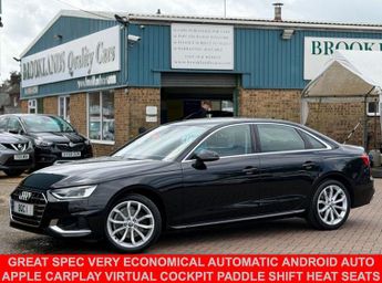 Audi A4 2.0 TDI 35 Sport Saloon Diesel S Tronic Mythos Black Euro 6 (s/s