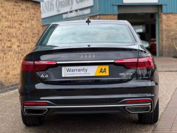 AUDI A4 2.0 TDI 35 Sport Saloon Diesel S Tronic Mythos Black Euro 6 (s/s