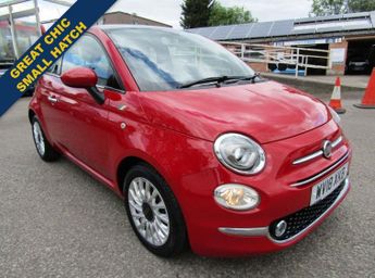 Fiat 500 1.2 Lounge Hatchback 3dr Petrol Manual Euro 6 (s/s) (69 bhp)