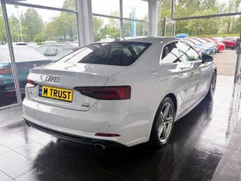 AUDI A5 2.0 TFSI 45 S line Coupe 2dr Petrol S Tronic quattro Euro 6 (s/s