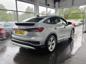 AUDI Q4 E-TRON 35 S line Sportback 5dr Electric Auto 55kWh (170 ps) 1 OWNER FRO