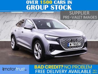 AUDI Q4 E-TRON 35 S line Sportback 5dr Electric Auto 55kWh (170 ps)