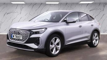 AUDI Q4 E-TRON 35 S line Sportback 5dr Electric Auto 55kWh (170 ps)