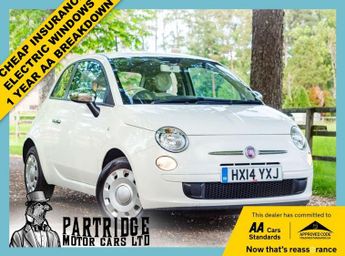 Fiat 500 1.2 Pop Hatchback 3dr Petrol Manual Euro 6 (s/s) (69 bhp)