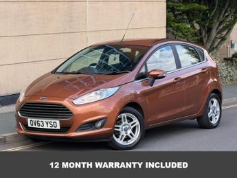 Ford Fiesta 1.0T EcoBoost Zetec Hatchback 5dr Petrol Manual Euro 5 (s/s) (10