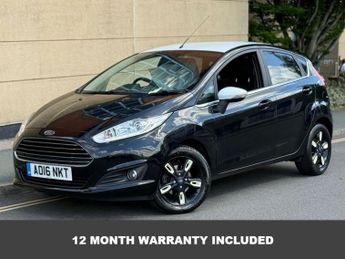 FORD FIESTA 1.0T EcoBoost Zetec Black Edition Hatchback 5dr Petrol Manual Eu