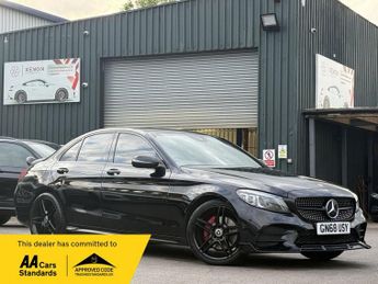 Mercedes C Class 1.5 C200 MHEV EQ Boost AMG Line (Premium) Saloon 4dr Petrol G-Tr