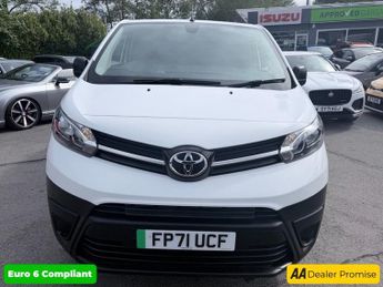 TOYOTA PROACE White 50kWh Icon electric panel van, 8,300 miles, Automatic, Tou