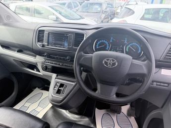 TOYOTA PROACE White 50kWh Icon electric panel van, 8,300 miles, Automatic, Tou
