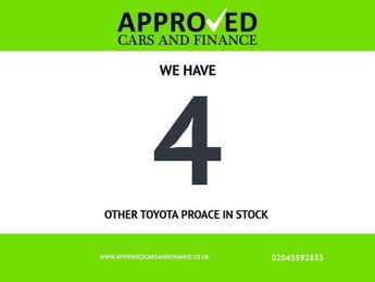 TOYOTA PROACE White 50kWh Icon electric panel van, 7,800 miles, Automatic, Tou