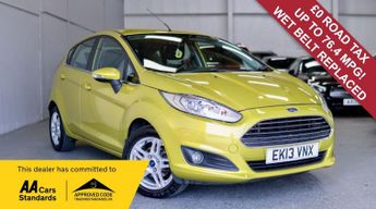 Ford Fiesta 1.0T EcoBoost Zetec Hatchback 5dr Petrol Manual Euro 5 (s/s) (10