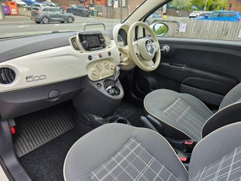 FIAT 500 1.2 Lounge Hatchback 3dr Petrol Dualogic Euro 6 (s/s) (69 bhp)