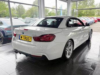 BMW 4 SERIES 2.0 420i GPF M Sport Convertible 2dr Petrol Auto Euro 6 (s/s) (1