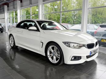 BMW 4 SERIES 2.0 420i GPF M Sport Convertible 2dr Petrol Auto Euro 6 (s/s) (1