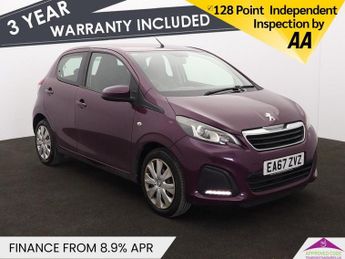 Peugeot 108 1.0 Active Hatchback 5dr Petrol Manual Euro 6 (68 ps)